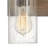 Sawyer 3-Light Wood Bath Vanity Fixture with Clear Seedy Cylinder Shades
