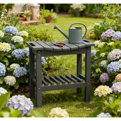 Banc antidérapant pour l'intérieur et l'extérieur, tabouret de douche imperméable avec poignée, banc de rangement
