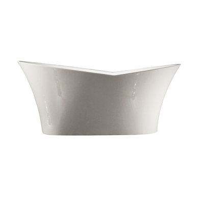 Nicole 71'' x 31.75'' Soaking Acrylic Bathtub