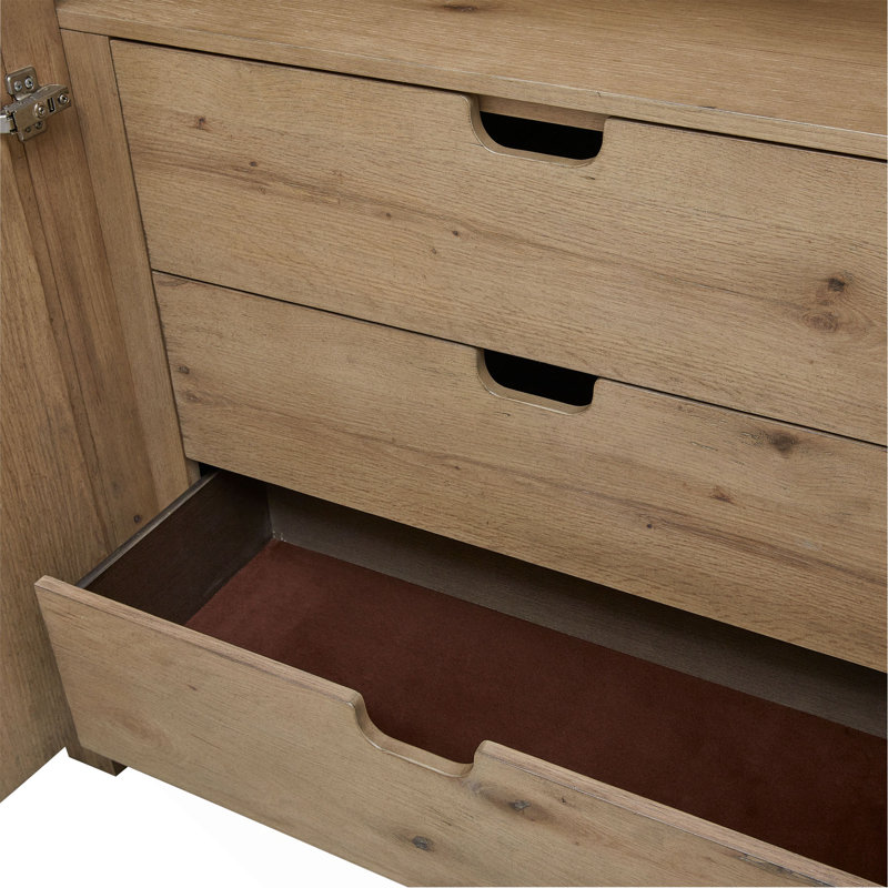 Armoire en chêne noueux anglais