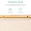 Pare-étincelles en acier à panneau simple 38 po x 27 po Cassiano-1898029145