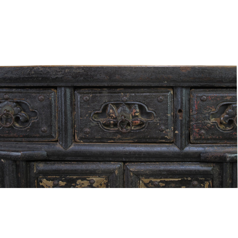 Triple Drawer Elm Coffer