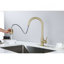 Robinet de cuisine avec douchette extractible-132650203