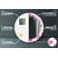 Huldar Glass Flat Wall Mirror