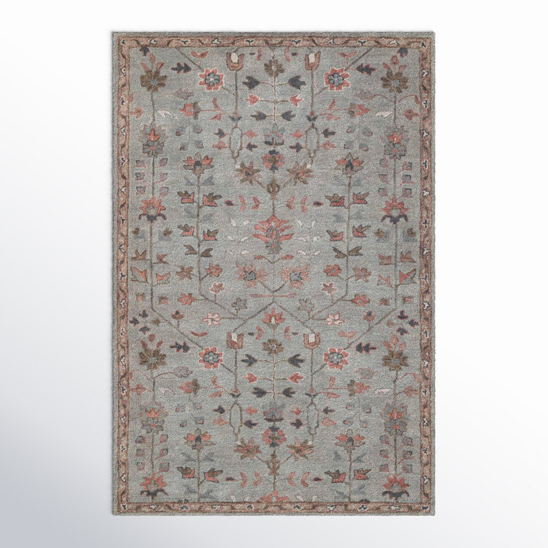 Bella Hand Tufted Wool Siba Rug, Rectangle 3' x 5'