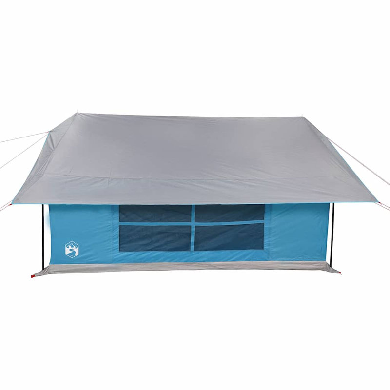 vidaXL Camping Tent 5-Person Blue Waterproof, Blue