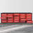10Ft Workbench With Storage Drawers (25 Drawers)-109692934