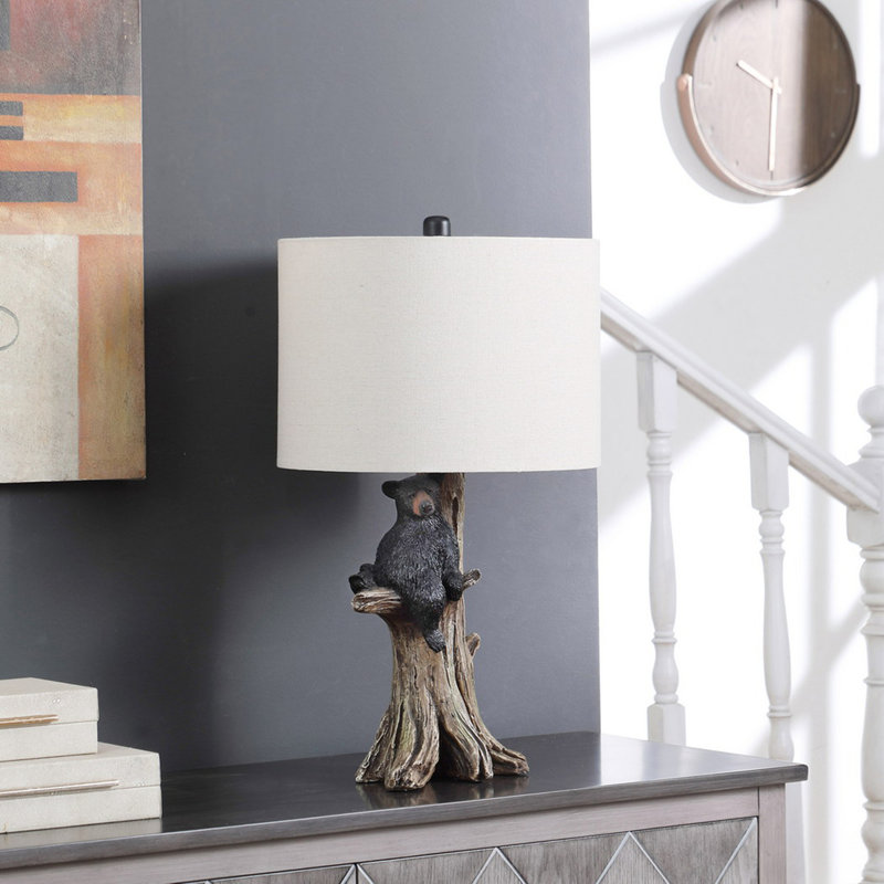 Lampe de table en polyrésine 24,75 po