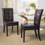 PU Leather Upholstered Dining Chairs