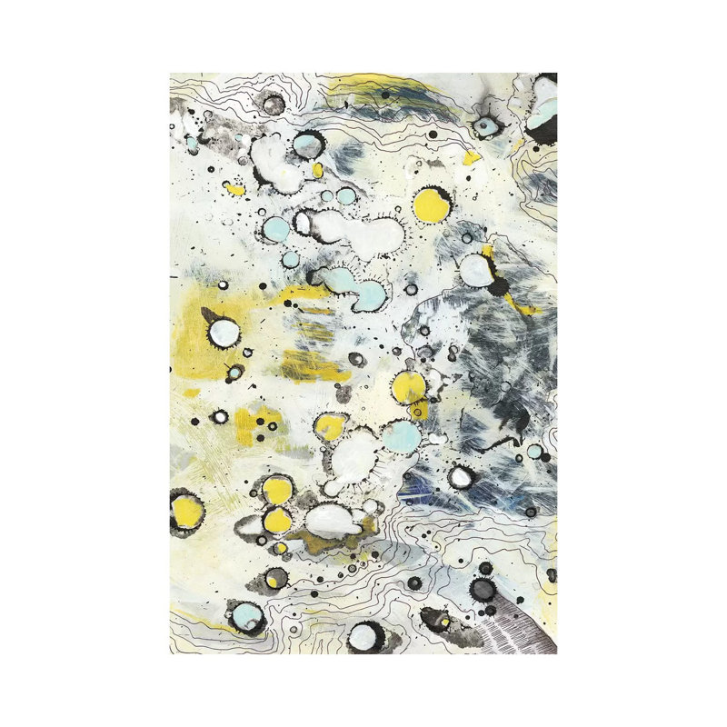 Topo II by Jodi Fuchs - Wrapped Canvas Painting, 152.5 cm H x 101.5 cm W