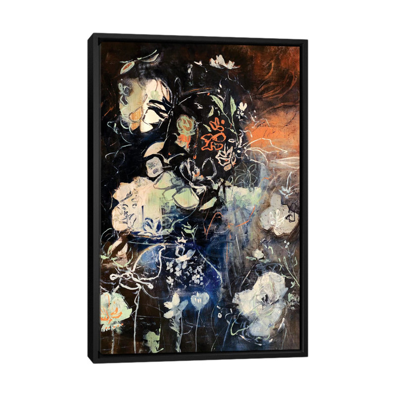 Deep Sleep by Julian Spencer - Painting, Black Framed, No Mat, 60" H x 40" W x 1.5" D