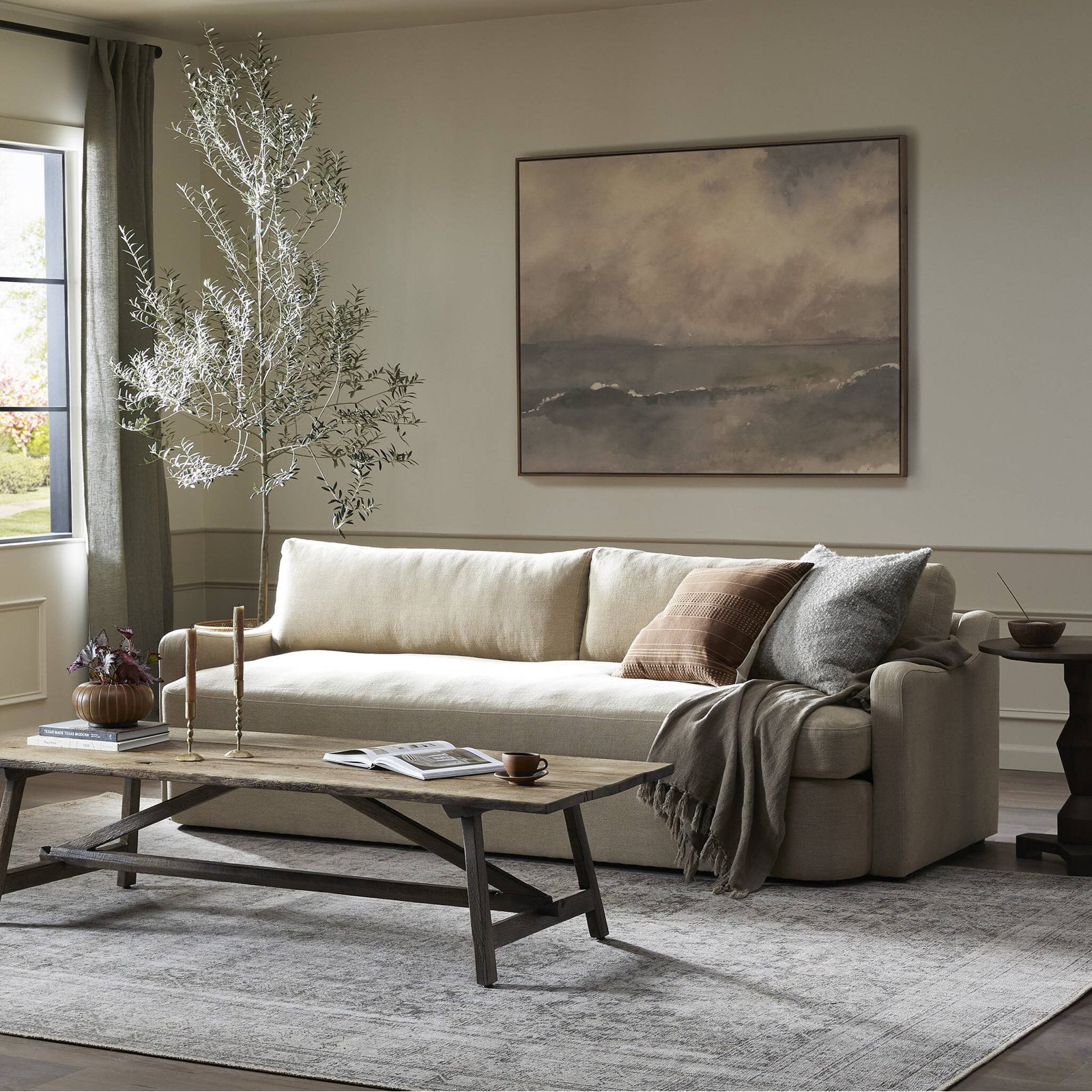 Aurelia Sofa, Camel
