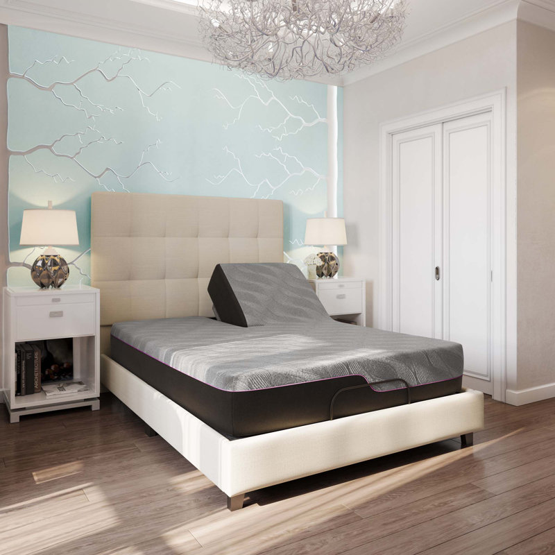 Matelas en mousse de latex à refroidissement rapide 11 pouces Renew, 11", Grand lit