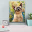 «Siamese Cat Contemplative Calm» par Doron David, art mural sur toile-744649219