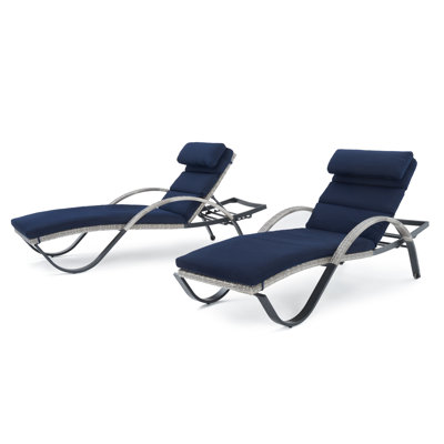 Cannes Outdoor Chaise Lounge
