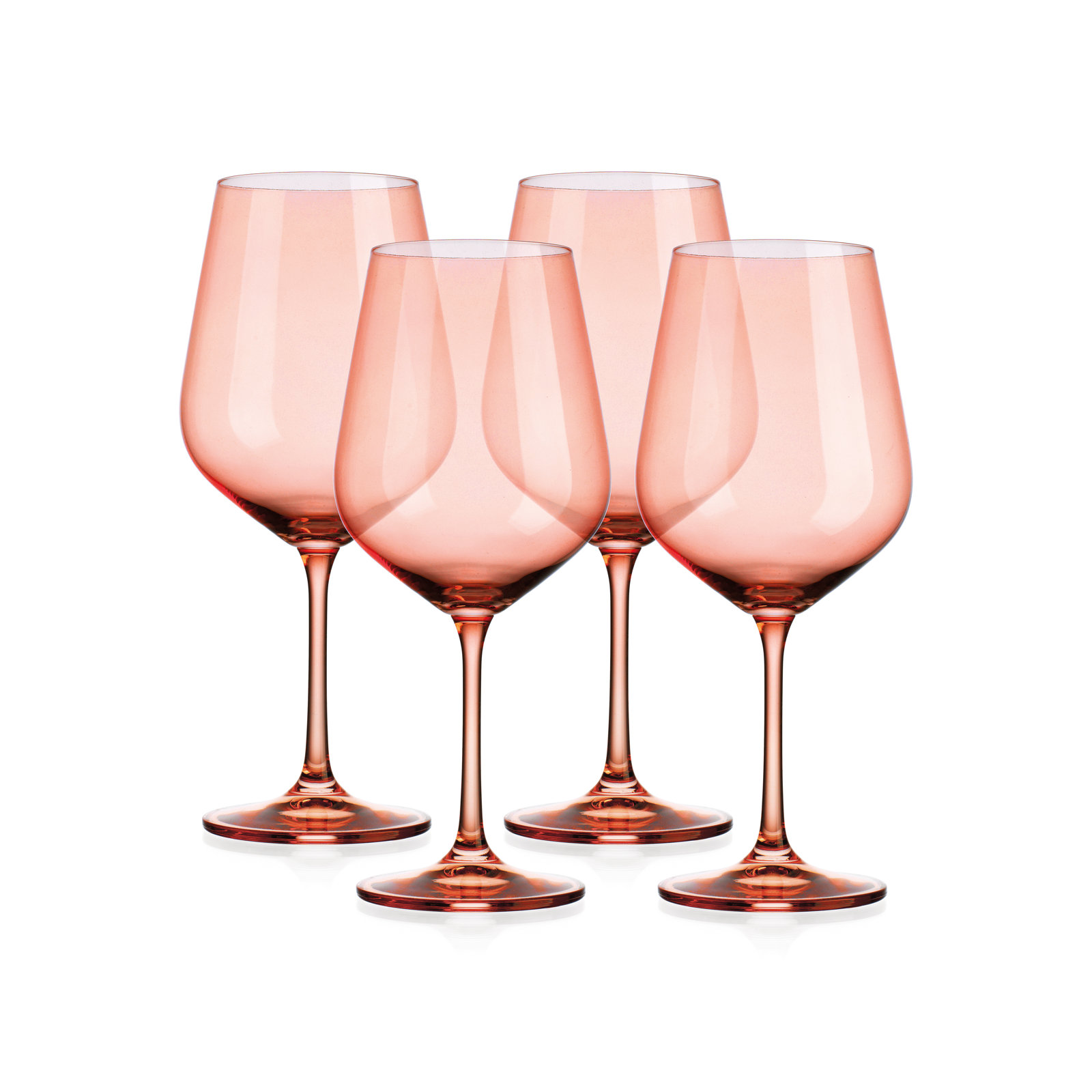 Amelia Sheer Red Wine 23oz, Peach