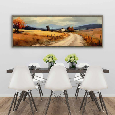 Toile encadrée campagne - Paysages jaunes