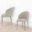 Ensemble de chaises d'appoint confortables en tissu pour des espaces de vie élégants-1772642100