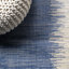 Tapis intérieur / extérieur bleu / beige Cura Modern Strie-2091600398