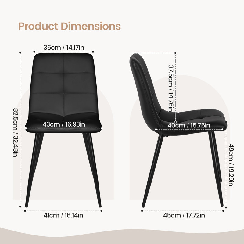 6 - Person Drop Leaf Dining Set, Black, Grey