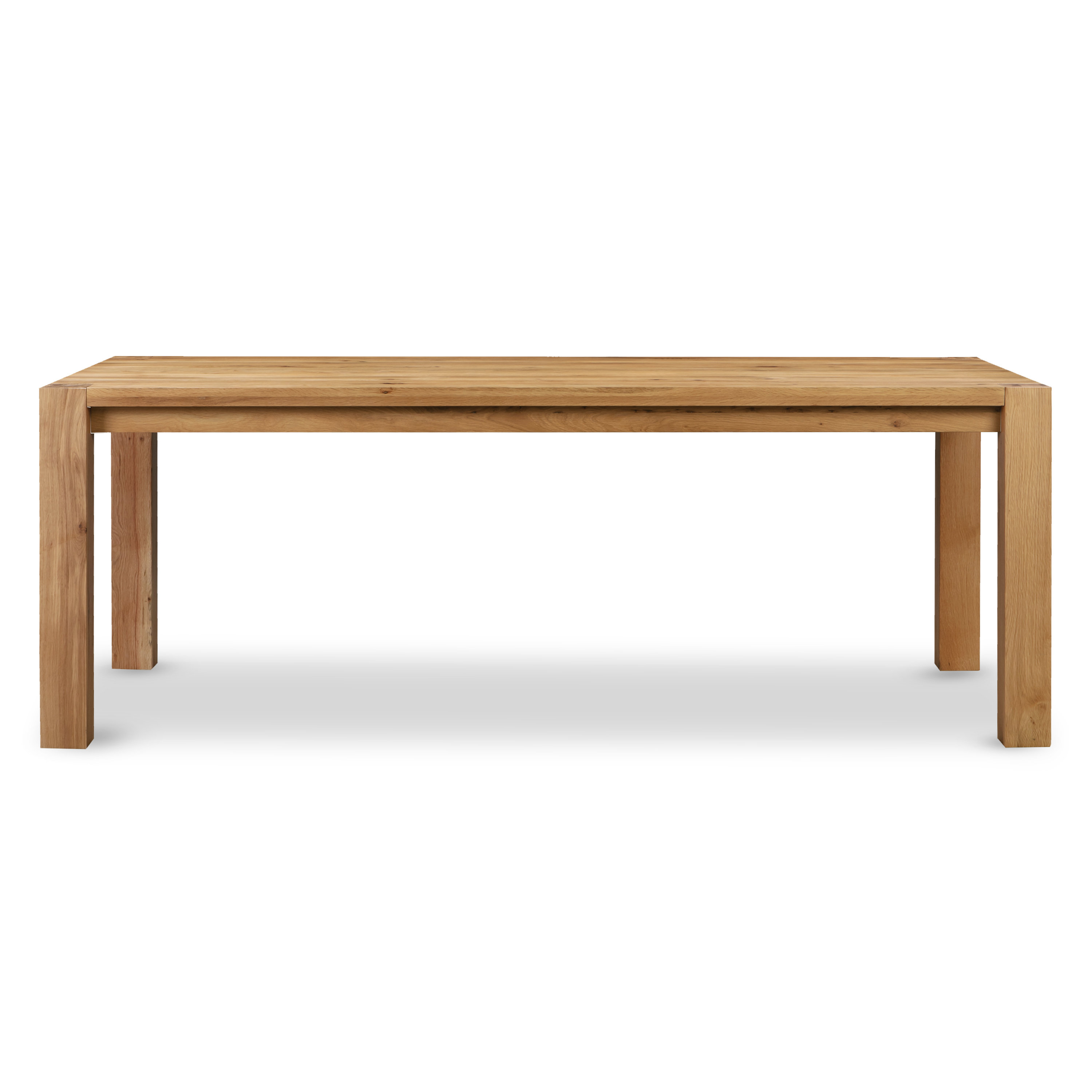 AllModern Dublin Extendable Solid Oak Wood Dining Table & Reviews ...