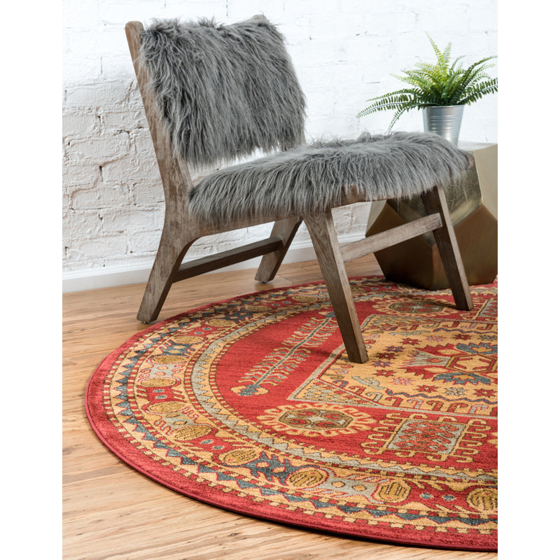 Tapis rouge, Rond 6 pi 1 po