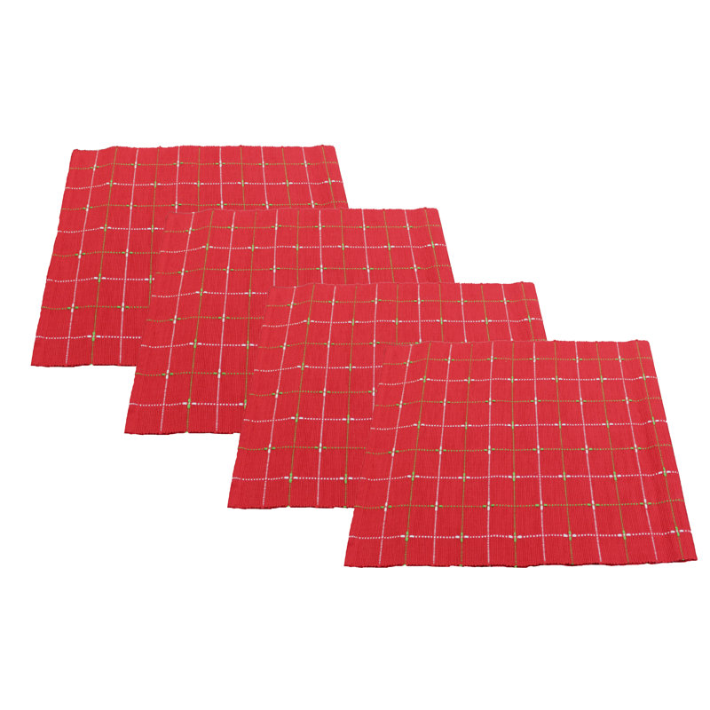 Récapitulatif 6" fêtes dobby Kreider, Rouge