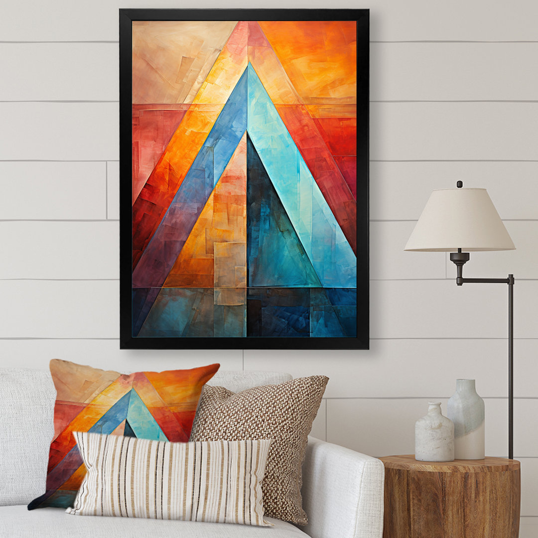 Pyramid Of Colors Mexican Art I - Mexican Art Wall Decor Wrought Studio™ Overall