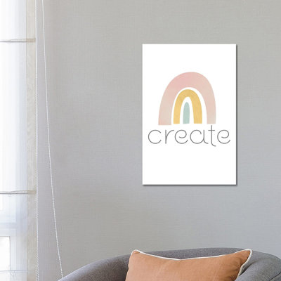 Rainbow Play II by Jarman Fagalde - Wrapped Canvas Print