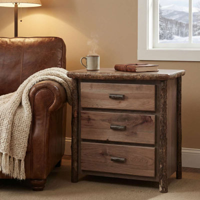 Commode 3 tiroirs hickory
