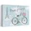 Impression sur toile Parisian Bicycle Dreams-129709598