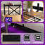 Base de lit plateforme pleine grandeur flottante - tête de lit avec rangement, charge USB, lumières DEL RVB, lattes en acier robustes, assemblage facile, noir-1657016448