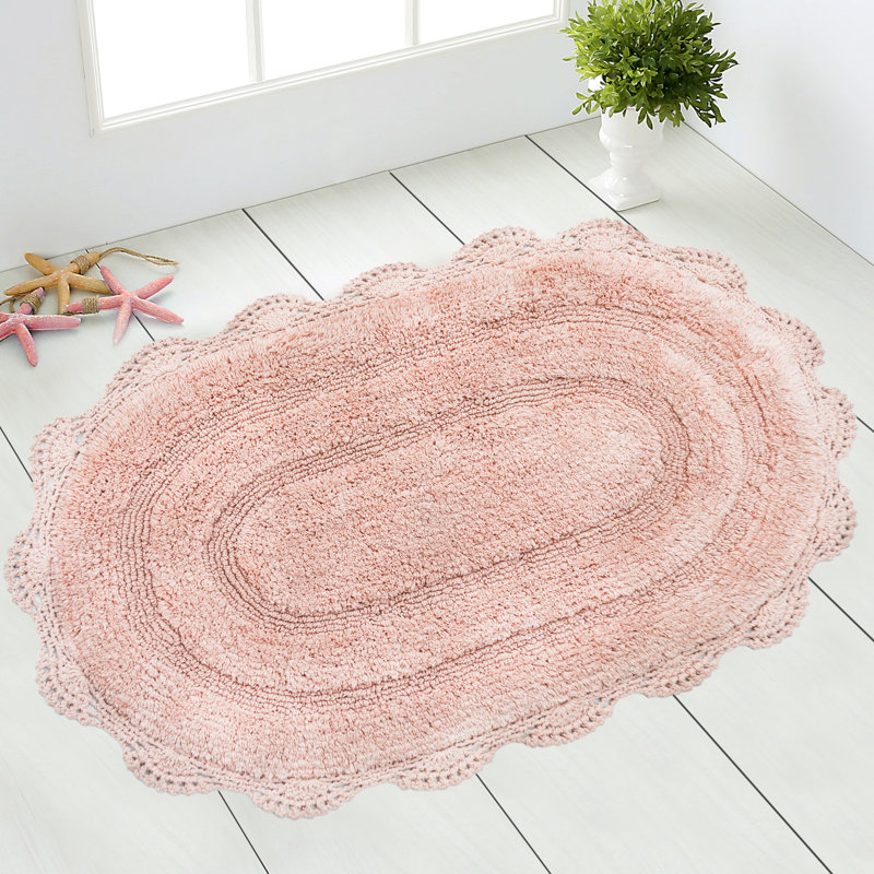 Casanova Non-Slip, Blush Pink, 24" L x 17" W