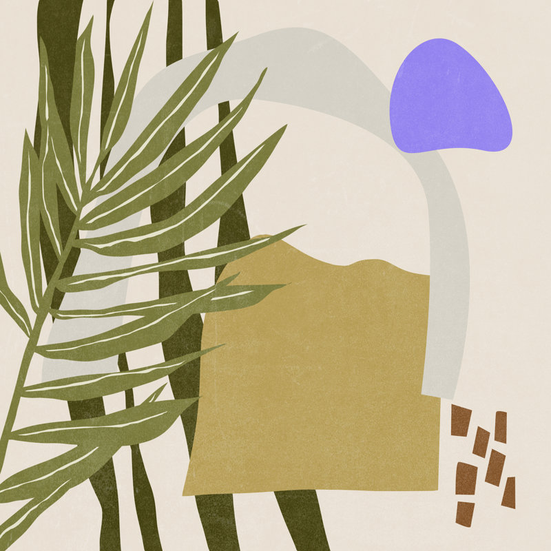 Far Away Place II by Melissa Wang - Wrapped Canvas Print, 30cm H x 30cm W x 3.8cm D