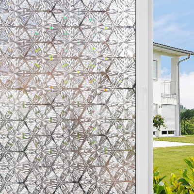 Hexagon Window Decal