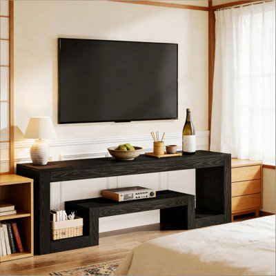 Media Console Stand, TV Stand For Living Room