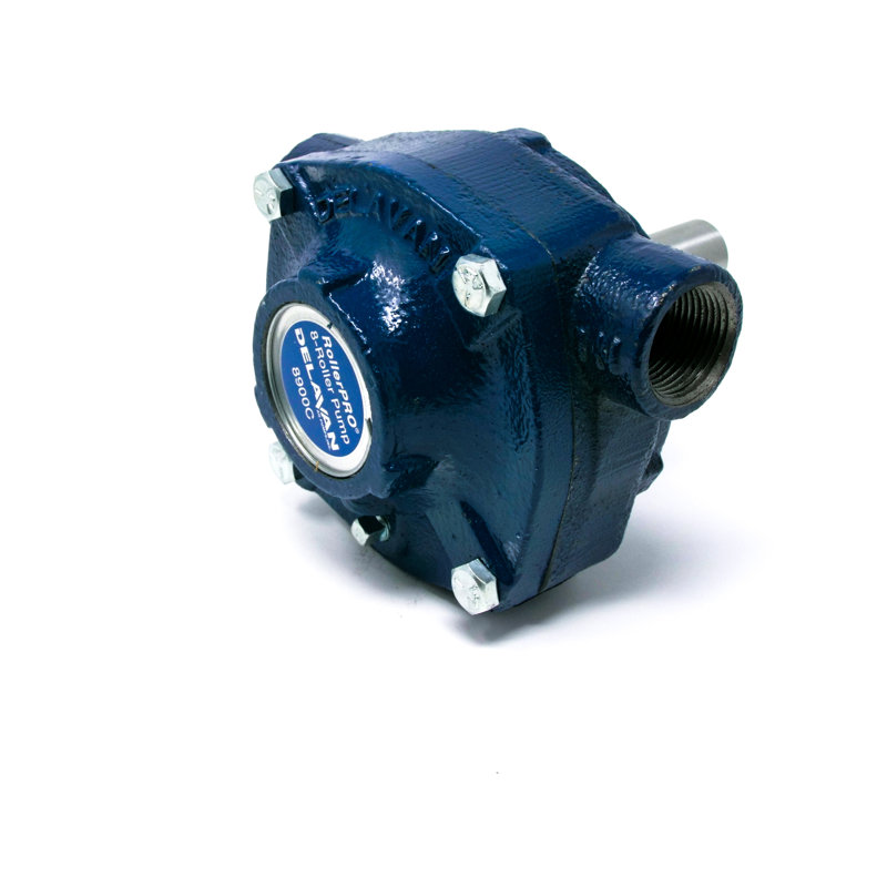 Delavan 8900C 24 GPM 300 PSI Cast Iron 15/16-Inch Shaft 8-Roller Water Pump