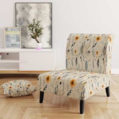 Fauteuil de chambre rembourré Nomadic Whispers Boho