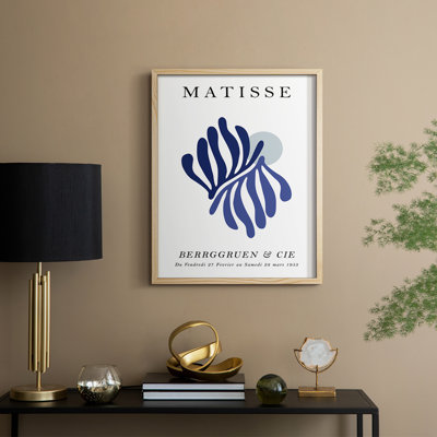 Matisse CCXCVI, reproduction d'art encadrée - bois massif