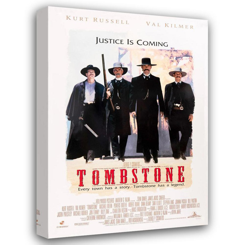 Tombstone, 40" H x 28" W