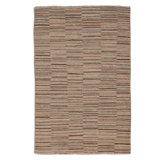 Hand Knotted Wool Area Rug in Multi