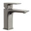 Robinet de salle de bain à un trou, robinet de salle de bain à poignée simple avec drain-125423816