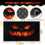 Paillasson d'Halloween, tapis de salle de bain citrouille d'Halloween 17 po x 29 po
