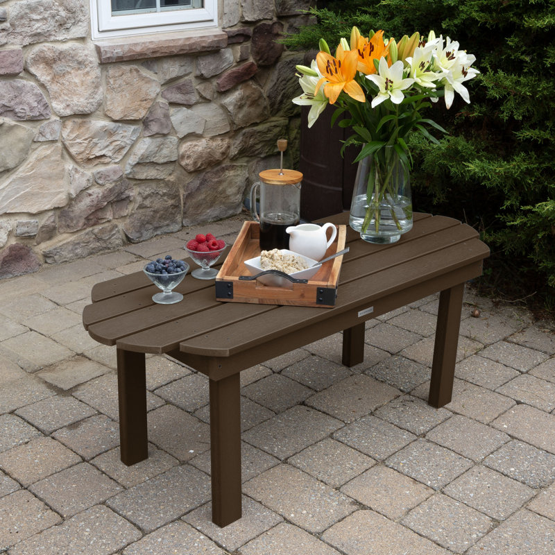 Table basse Anette, Gland de chêne vieilli