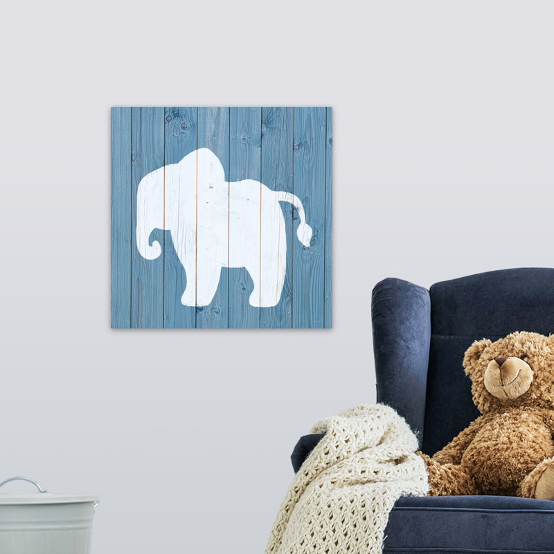« éléphant zoo animal shape », impression, Toile, H 20 po x l 20 po x P 1,25 po