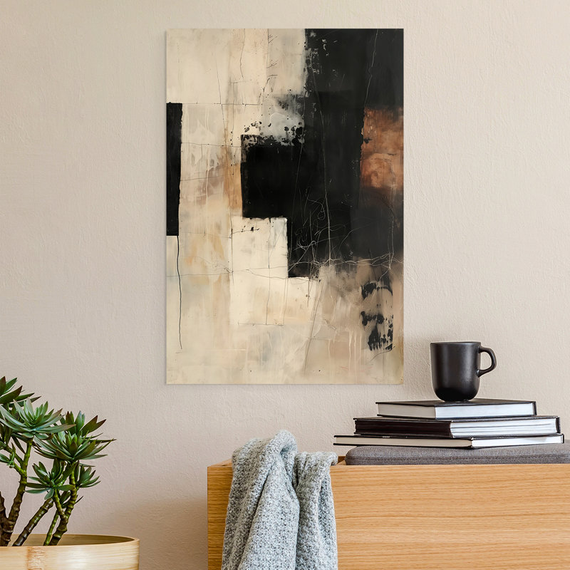 ABSTRACT Series CECLX III - Impression sur toile seulement - NON CADRE, H 60 po x l 40 po