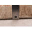 Tapis taupe unique 4 pi 10 po x 6 pi 2 po Yuli
