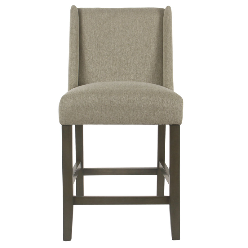Rugeley Upholstered Counter Stool, Stone