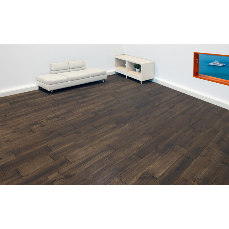 Linden Solid Wood Flooring, Dark Brown