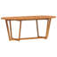Garden Dining Table Oval Solid Wood Acacia-1480148827